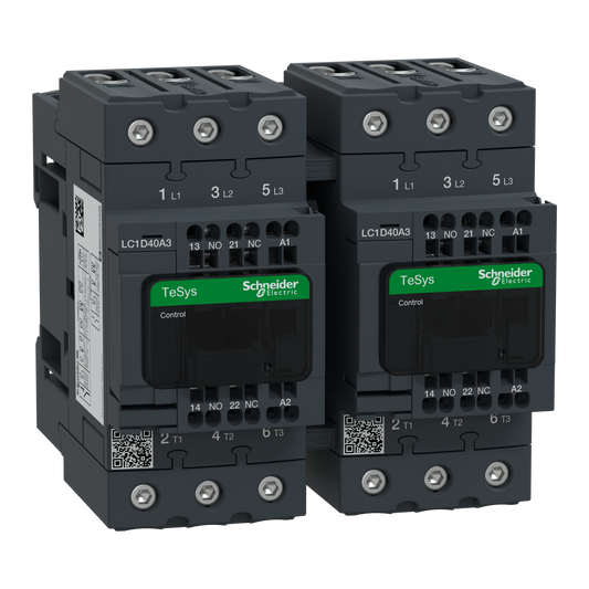 Schneider Electric-LC2D40A3FE7-TeSys D - Cont inv everlink 3p ac3 440v 40a ctrl ress bob 115v ca-50/60hz