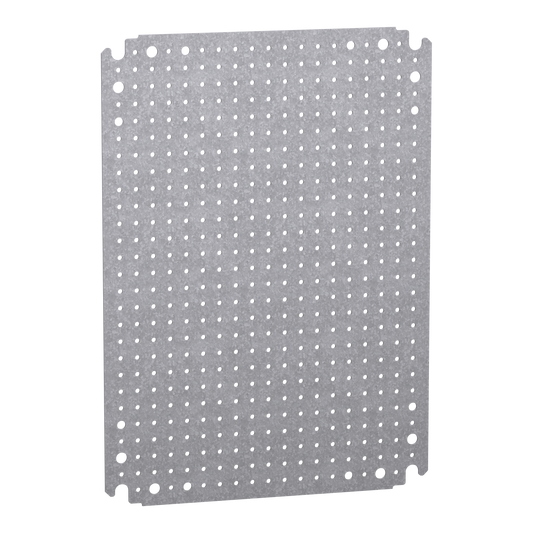 Schneider Electric-NSYMF43-PanelSeT - Thalassa - châssis microperf. - acier galva. - coffret H=400xL=300mm
