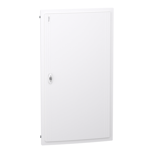 Schneider Electric-LVSXG624-PrismaSeT XS - Coffret plastique encastré 6 rang. 24 modules - avec porte pleine