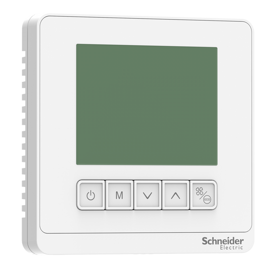 Schneider Electric-TC903-3A4PDPSA-SpaceLogic - Thermostat TC903 ventiloconvect. - 240V - Propor. - 3 étages- Delux