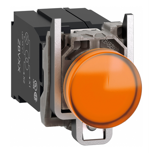 Schneider Electric-XB4BV5B5-Harmony XB4 - voyant lumineux DEL - Ø22 - orange - alim transfo 400V - vis étr