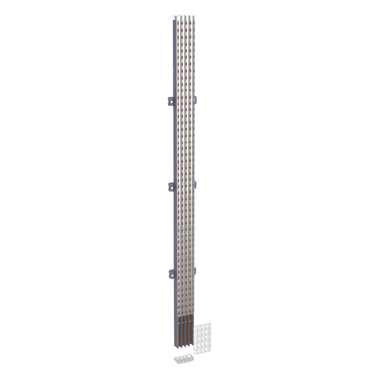 Schneider Electric-LVS04126-Linergy BW - Jeu de barres isolées - 160 A 4P - L=1400 mm (Powerclip)