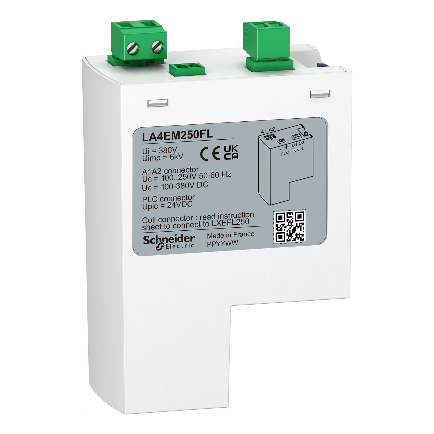 Schneider Electric-LA4EM250FL-TeSys F - Module de commande electr onique f630/125