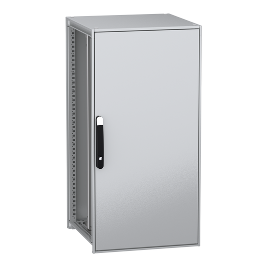 Schneider Electric-NSYSFN12660P-PanelSeT SFN - cellule - 1 porte - avec châssis - assemblé - 1200x600x600 mm