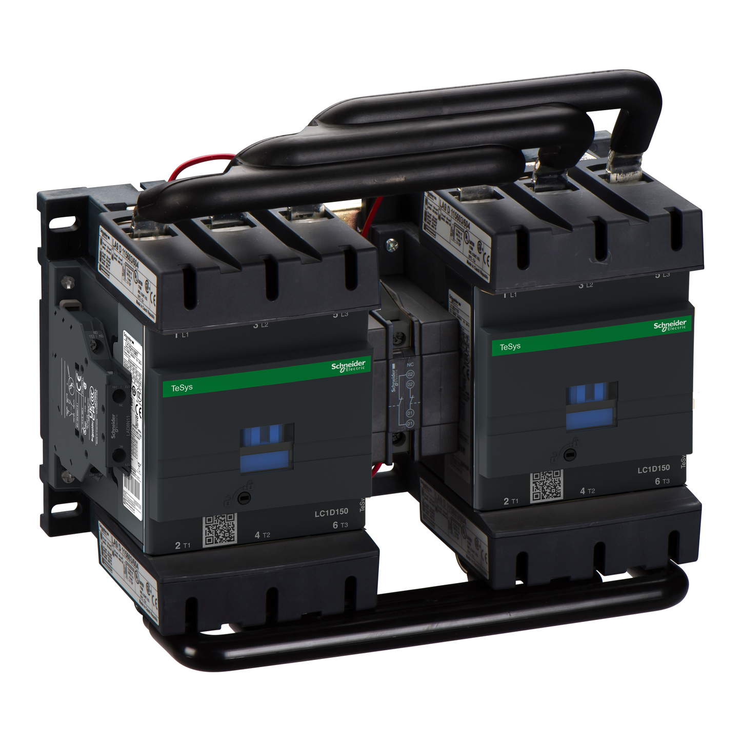 Schneider Electric-LC2D150F7-TeSys LC2D - contacteur inverseur - 3P - AC-3 440V - 150A - bobine 110Vca