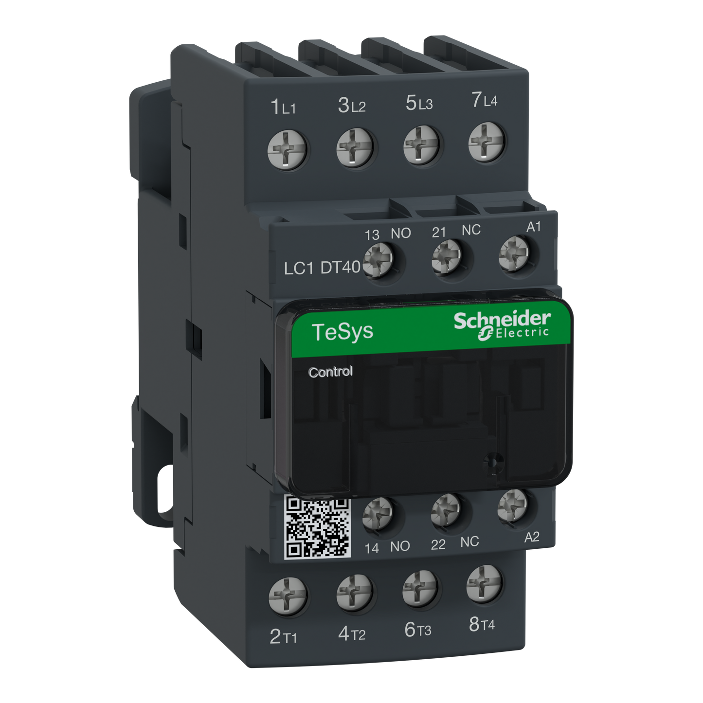 Schneider Electric-LC1DT40G7-TeSys LC1D - contacteur - 4P - AC-1 440V - 40A - bobine 120Vca