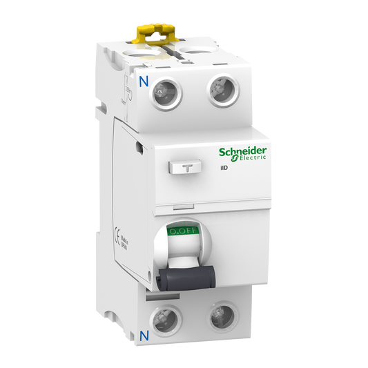 Schneider Electric-A9R12240-Acti9, iID interrupteur différentiel 2P 40A 100mA type AC