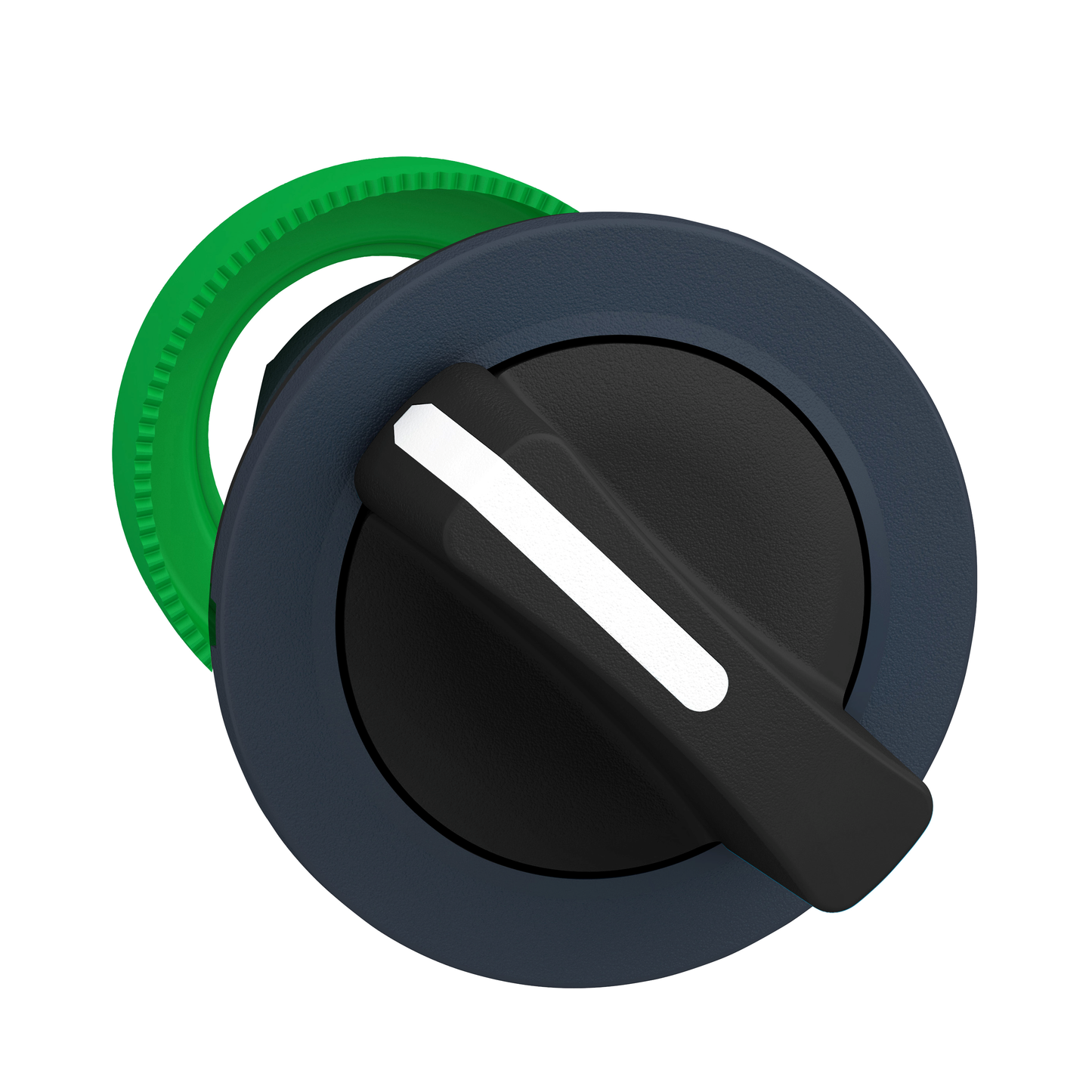 Schneider Electric-ZB5FD4-Harmony XB5 - tête bouton tournant à manette - flush - 2 pos à rap. - noir