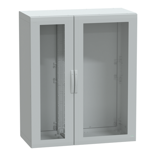 Schneider Electric-NSYPLA15126TG-Thalassa - Armoire polyester 1500x1250x620 - IP65 - vitrée Ral 7035
