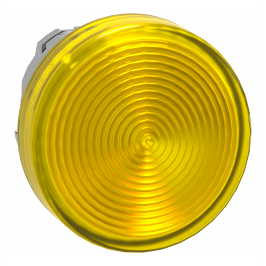 Schneider Electric-ZB4BV083S-Harmony XB4 - tête voyant lumineux DEL - Ø22 - strié - jaune