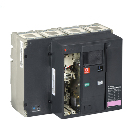 Schneider Electric-33314-ComPact NS1600N - bloc coupure - 4P - 50KA - fixe électrique
