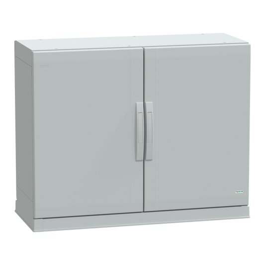 Schneider Electric-NSYPLAZ7104G-Thalassa - Armoire polyester socle 750x1000x420 - IP54 Ral 7035