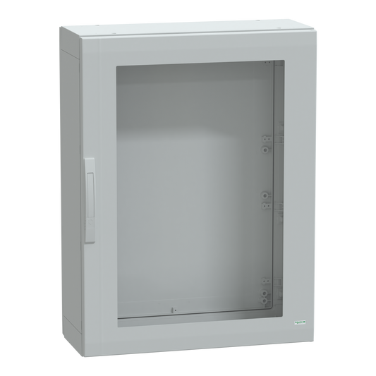 Schneider Electric-NSYPLA1073TG-Thalassa - Armoire polyester 1000x750x320 - IP65 - vitrée Ral 7035