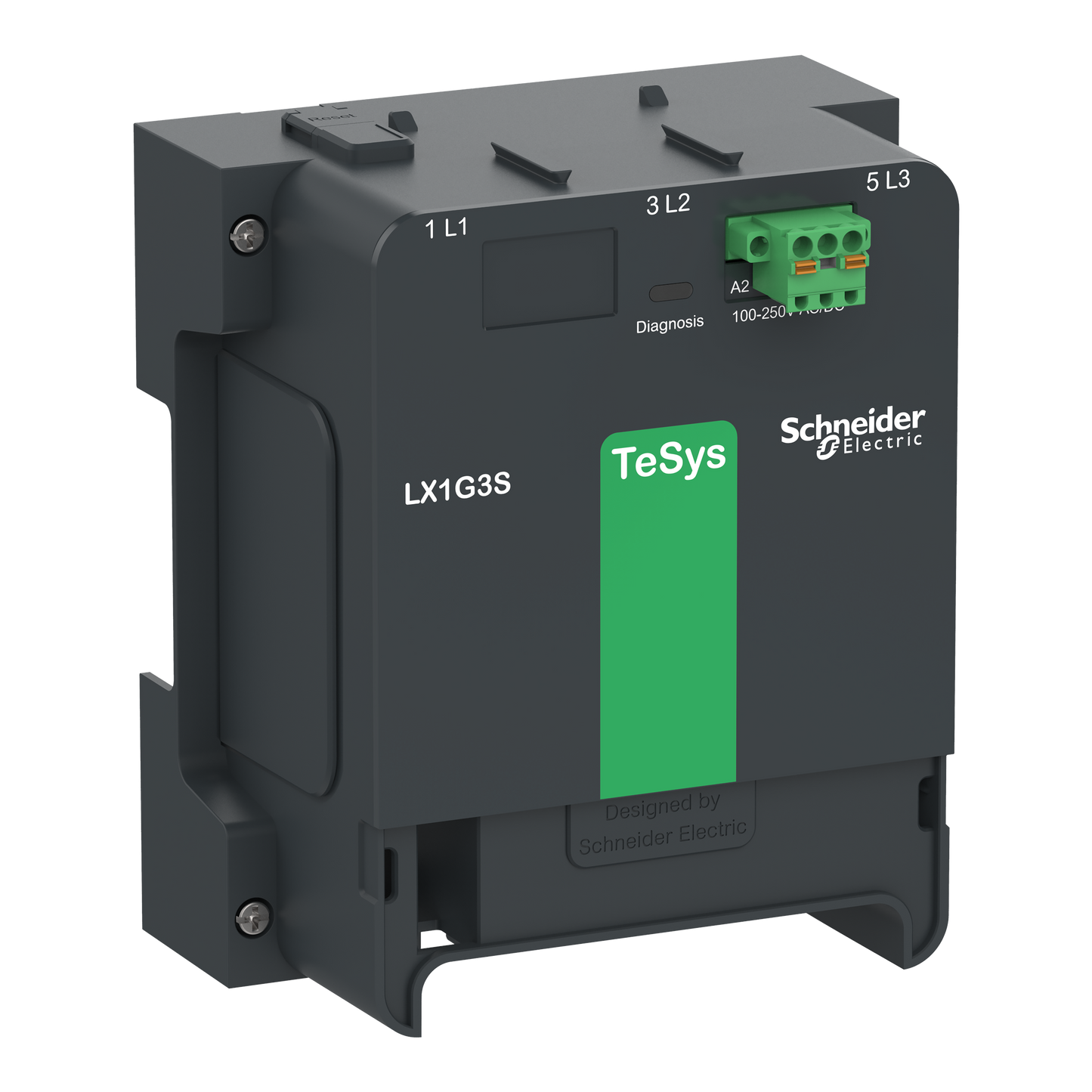 Schneider Electric-LX1G3SEHEN-Module de contrôle 48-130V AC/DC pour 3 pôles TeSys G400/500 Standard