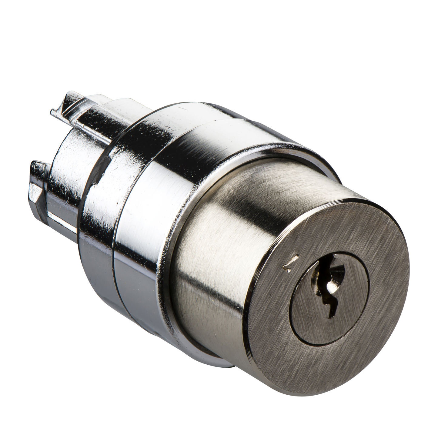 Schneider Electric-ZB4BG4E7-Harmony XB4 - tête bouton tournant à clé BKS - Ø22 - 2 pos fix - retr GD