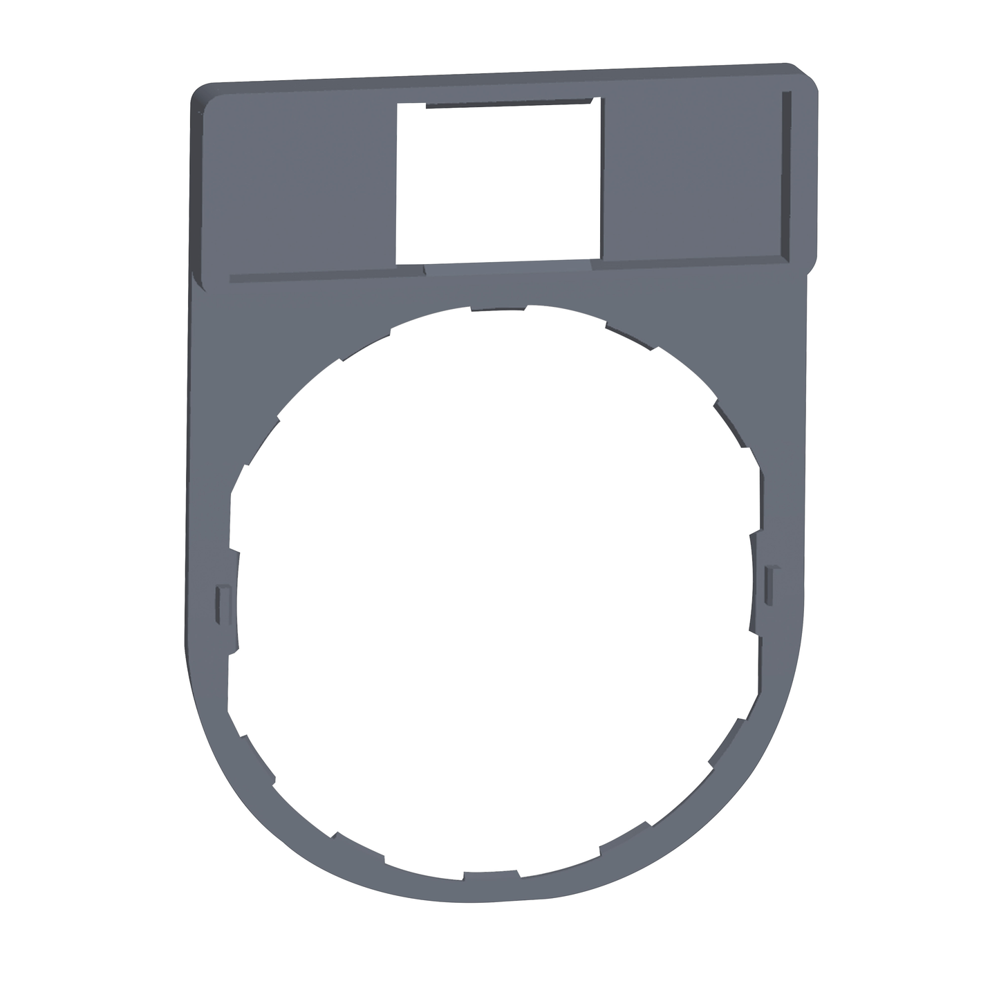 Schneider Electric-ZBZ32CUST01-Harmony - porte-étiquette plat 30x40 - ZBZ32 - personnalisé via configurateur