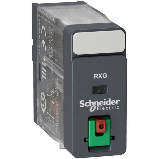 Schneider Electric-RXG11B7-Harmony Relay RXG - relais interface - embrochab - test - 1OF - 10A - 24VAC