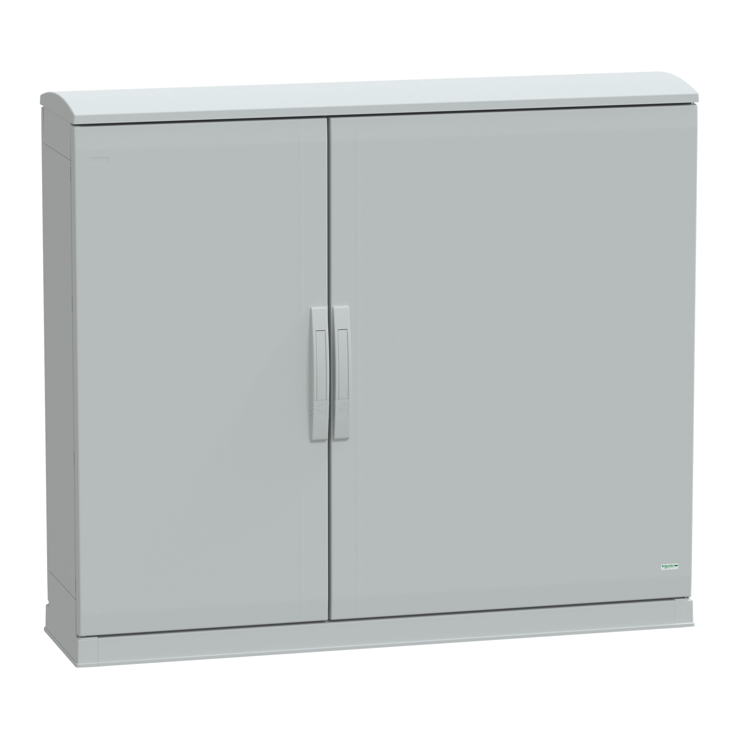 Schneider Electric-NSYPLAZT10123G-Thalassa - Armoire polyester socle + toit 1000x1250x320- IP44 Ral 7035
