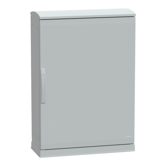 Schneider Electric-NSYPLAZT1073G-Thalassa - Armoire polyester socle + toit 1000x750x320 - IP44 Ral 7035