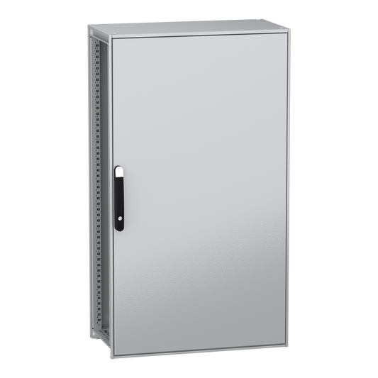 Schneider Electric-NSYSFN14840P-PanelSeT SFN - cellule - 1 porte - avec châssis - assemblé - 1400x800x400 mm