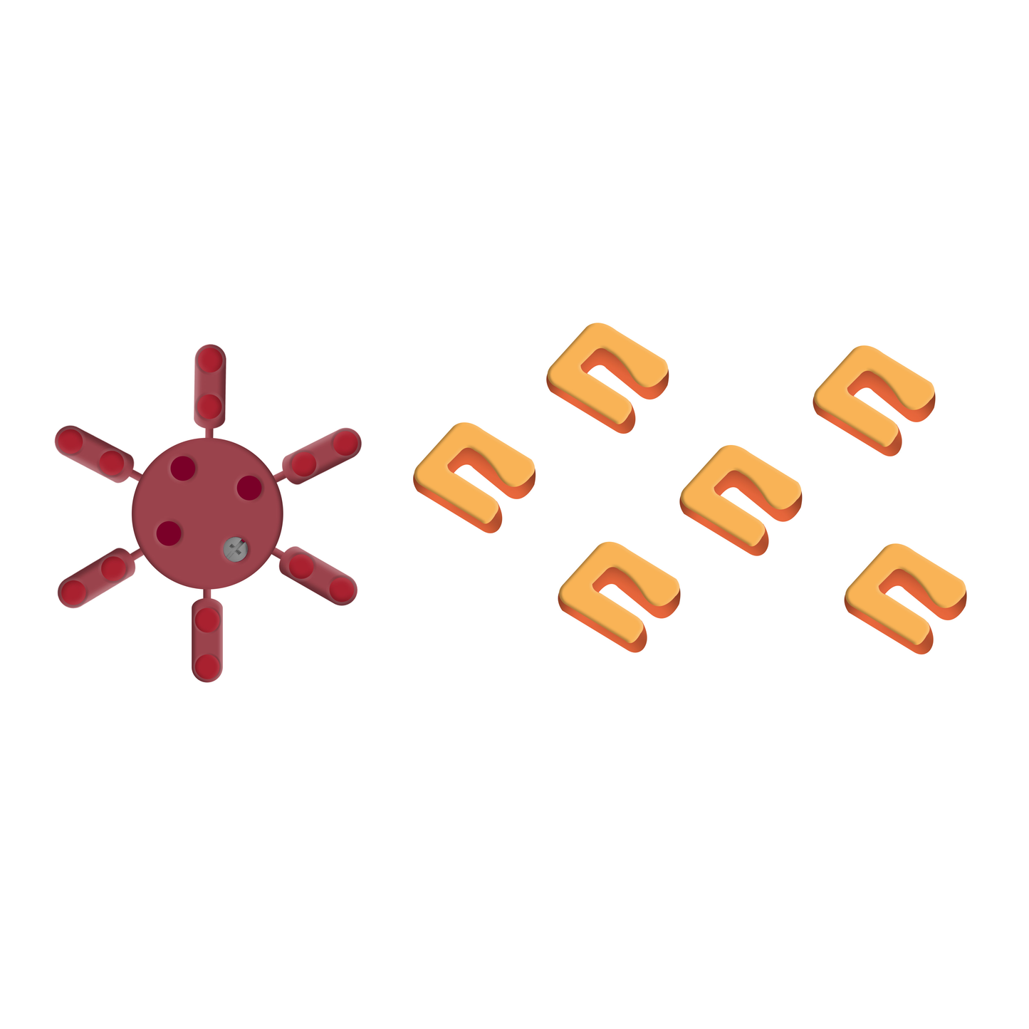 Schneider Electric-XPSEC-Preventa XPSU - ensemble d'éléments de codage en plastique pour borniers