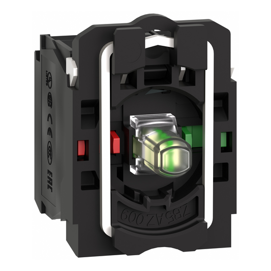 Schneider Electric-ZB5AW0B15-Harmony corps de bouton lumineux - Ø22 - LED Universelle intégrée 1O+1F