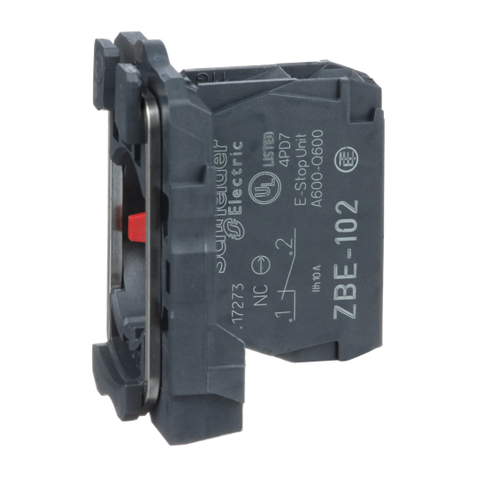 Schneider Electric-ZB5AZ102-Harmony XB5 - corps de bouton - 1O - raccordement vis-étrier