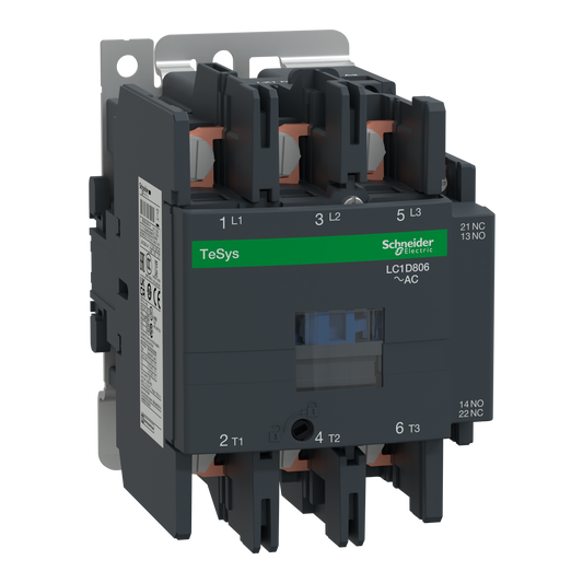Schneider Electric-LC1D806M7-TeSys LC1D - contacteur - 3P - AC-3 440V - 80A - bobine 220Vca