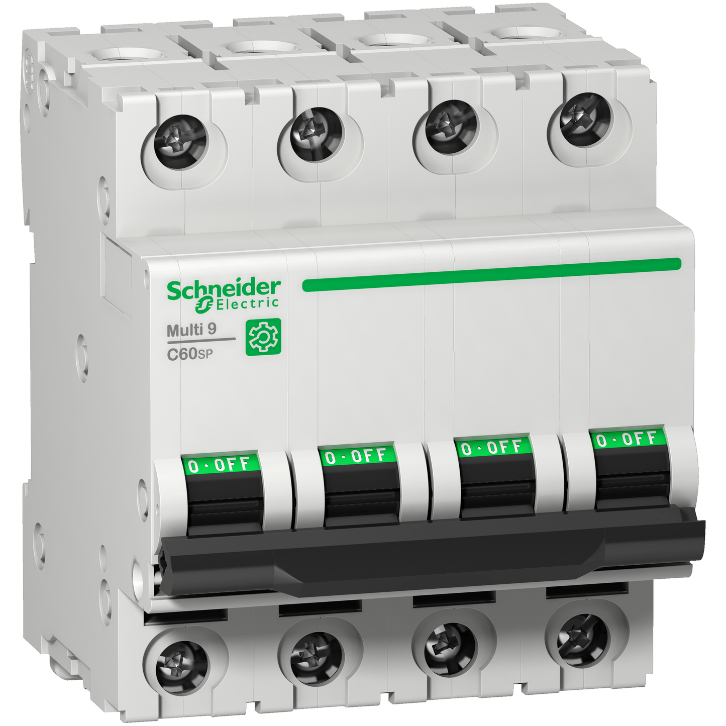 Schneider Electric-M9F23440-Multi9 C60SP - disjoncteur - 4P - courbe D - 40A 5kA 480Y/277V - UL1077