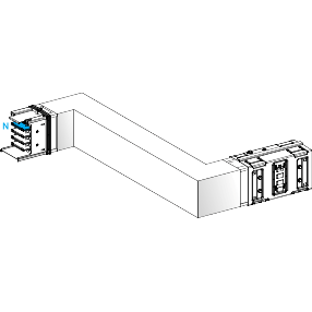 Schneider Electric-KSA630DZCH41A-Canalis KSA - Zed horiz. 630A - Dr./Gau. - A&C=300mm - B=300-800mm