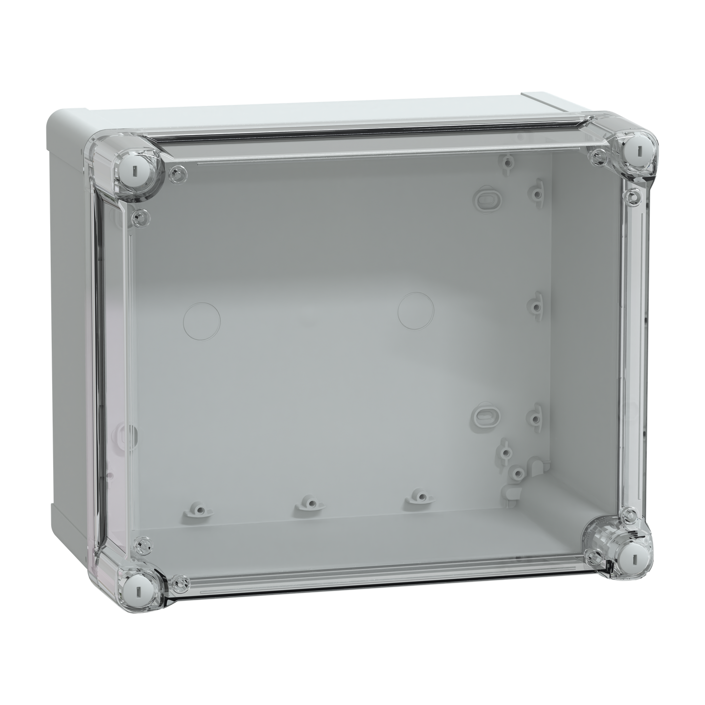 Schneider Electric-NSYTBS292416HT-Thalassa - boîte industrielle - couvercle haut transparent - 291x241x168mm - ABS