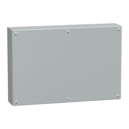 Schneider Electric-NSYSBM406012-PanelSeT SBM - boite acier - 400x600x120mm - couvercle plein
