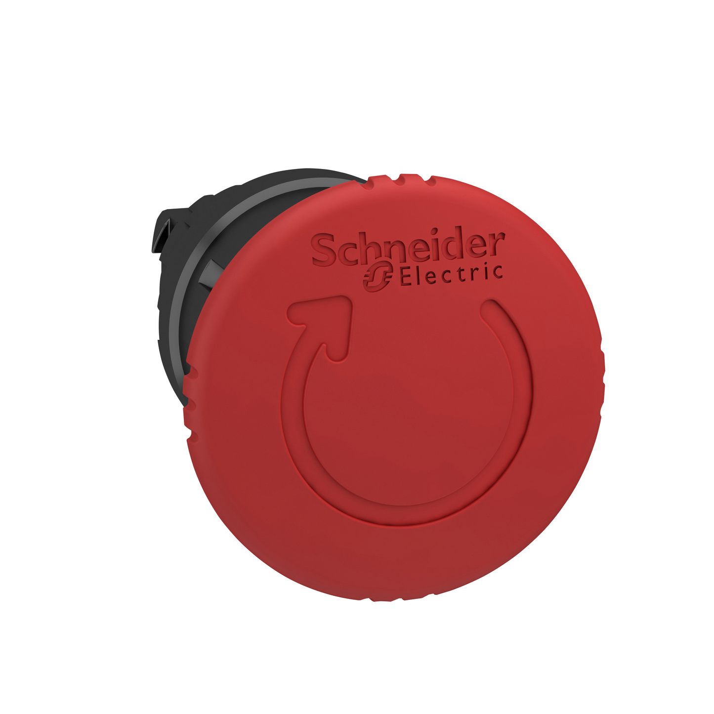 Schneider Electric-ZB4BS8447-Harmony XB4 - tête bouton arrêt urgence - Ø40 - pousser tourner - rouge