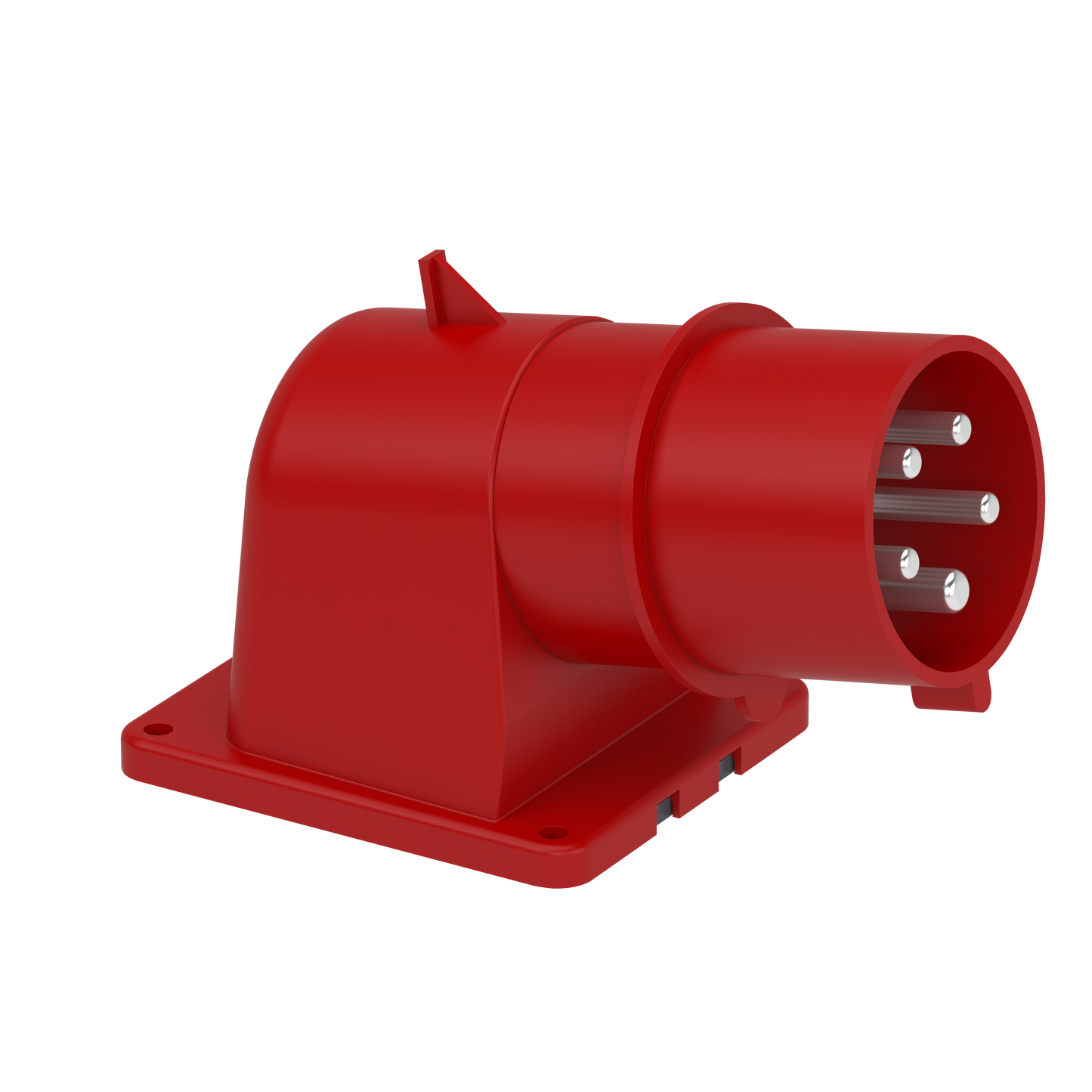 Schneider Electric-81821-Mureva - socle de connecteur industriel - 32 A - 3P+N+T - 380-415 V CA - IP44