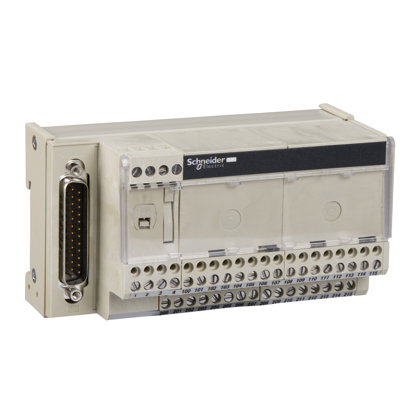 Schneider Electric-ABE7CPA03-Telefast ABE7 - embase de raccordement - pour distribution pass. 8 voies analog.