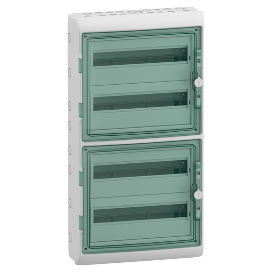 Schneider Electric-13968M-Mureva coffret pour appareillage modulaire 448x842mm 4 rangées x 18 Modules