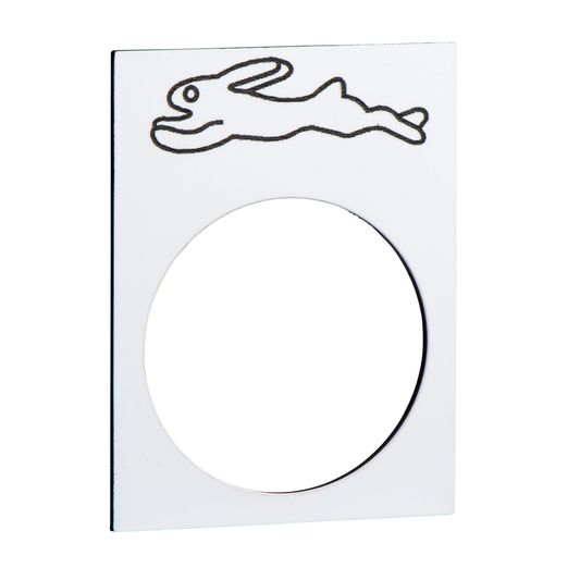 Schneider Electric-ZB2BY4934-Harmony - étiquette - 30x40mm - blanc - vite