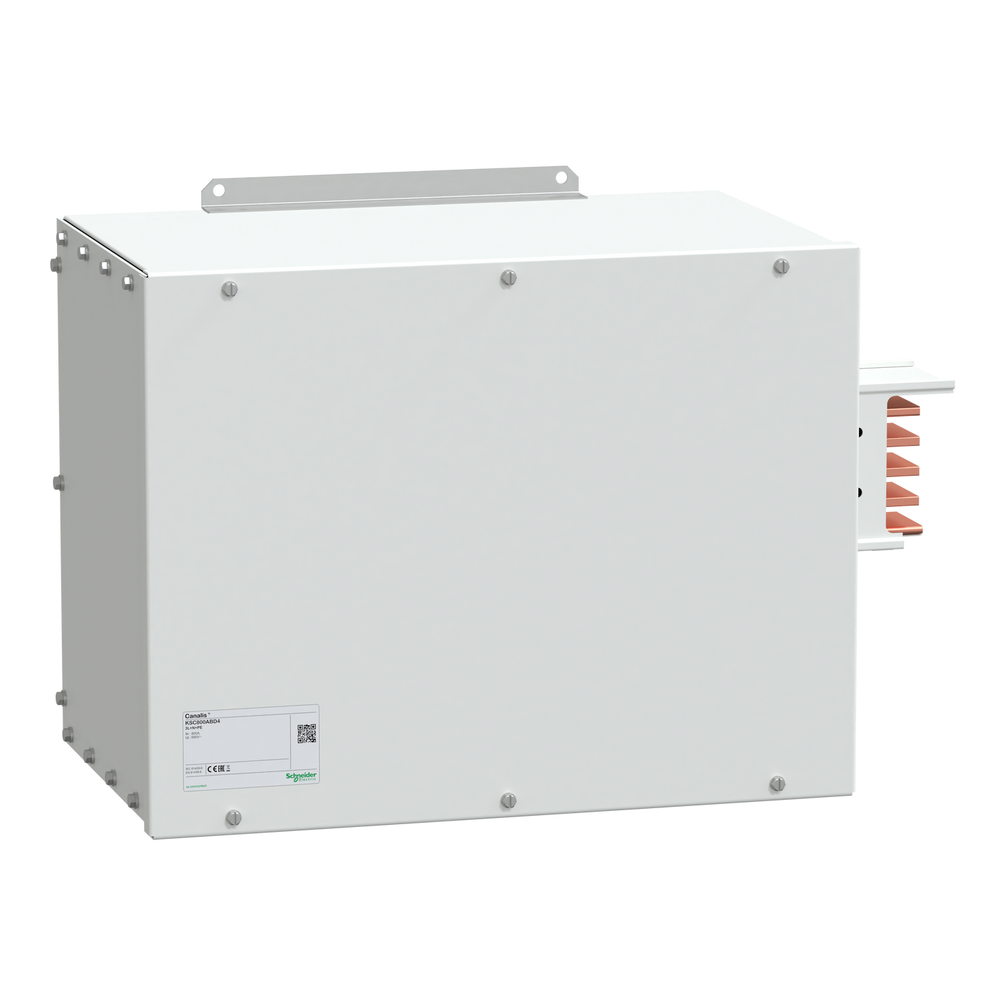 Schneider Electric-KSA1000ABD4-Canalis KSA - unité d'alimentation 1000A - montage droite