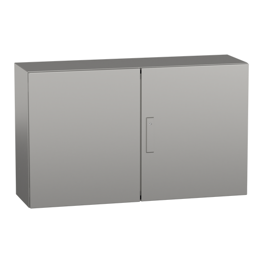 Schneider Electric-NSYS3X601030-PanelSeT S3X - enveloppe compacte - inox 304L - finition brossé - 600x1000x300mm