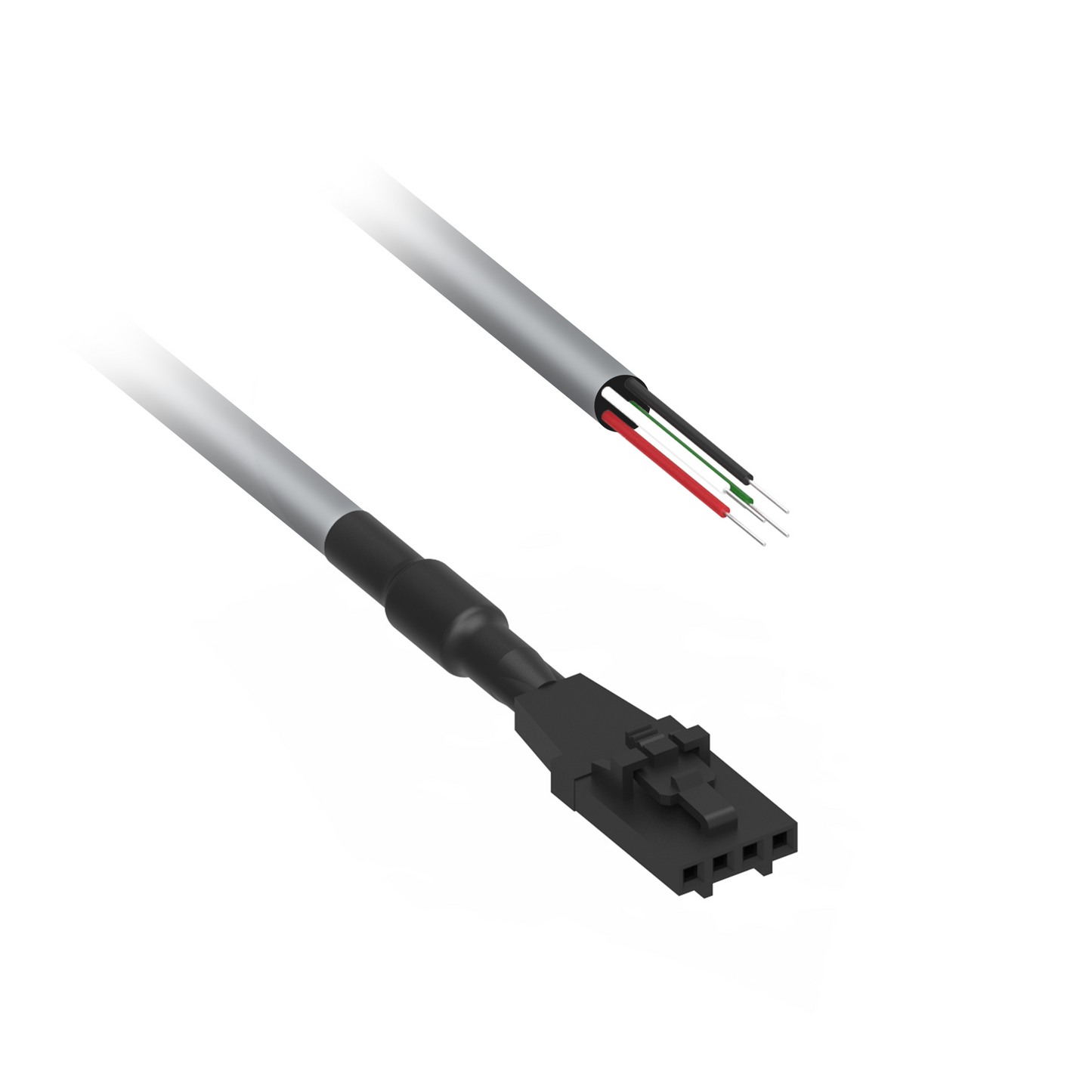 Schneider Electric-SSRAC200-Harmony SSM - Cable 4 broches - 2M - compatible relais SSM2