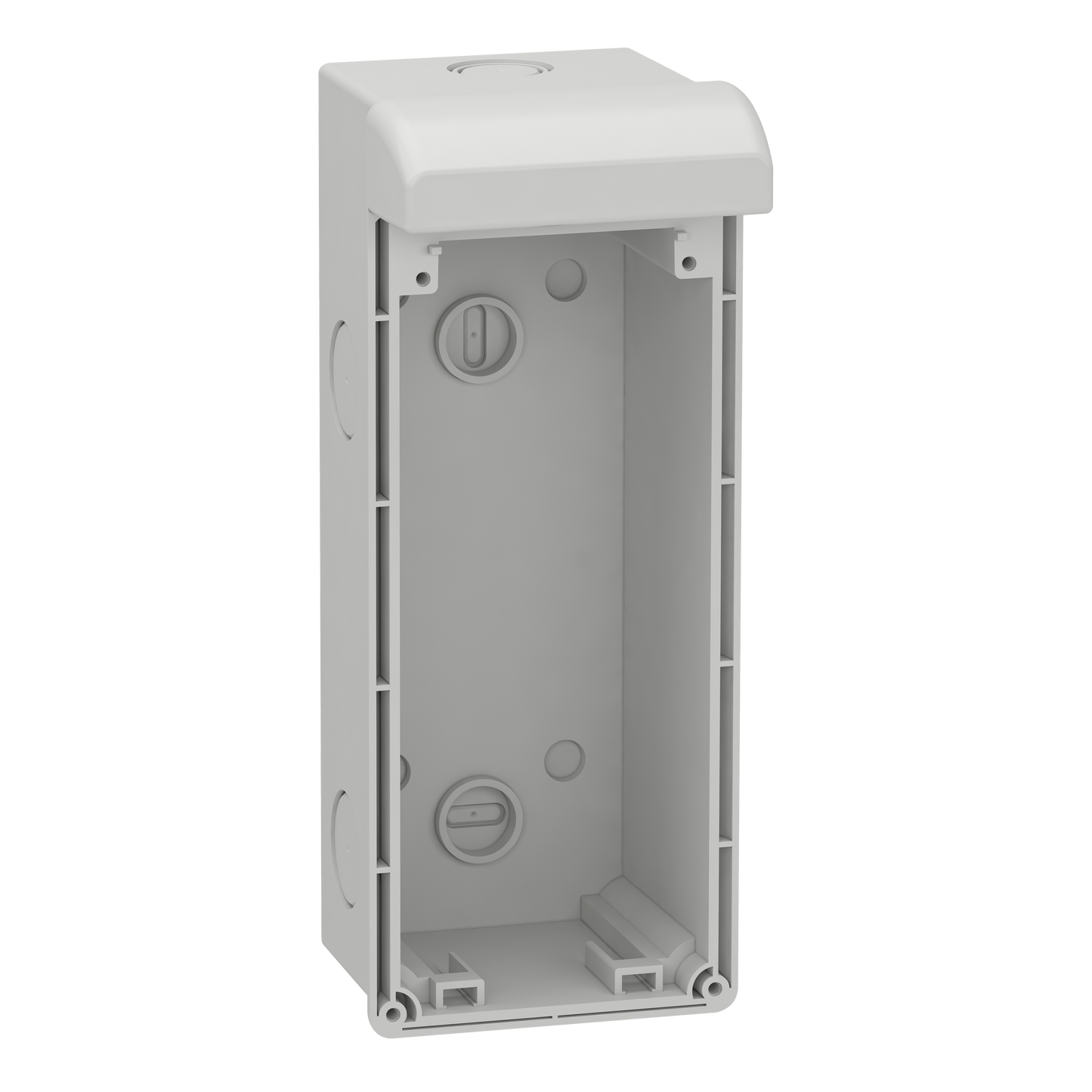 Schneider Electric-83920-Mureva - boîtier mural pour 1 prise verrouillable avec prédéfonçage - 103x250mm