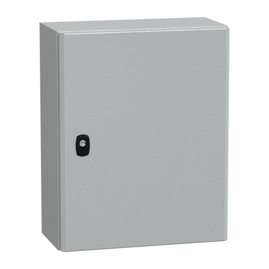 Schneider Electric-NSYS3D5420-PanelSeT S3D - Enveloppe acier - H500xL400xP200 - porte pleine