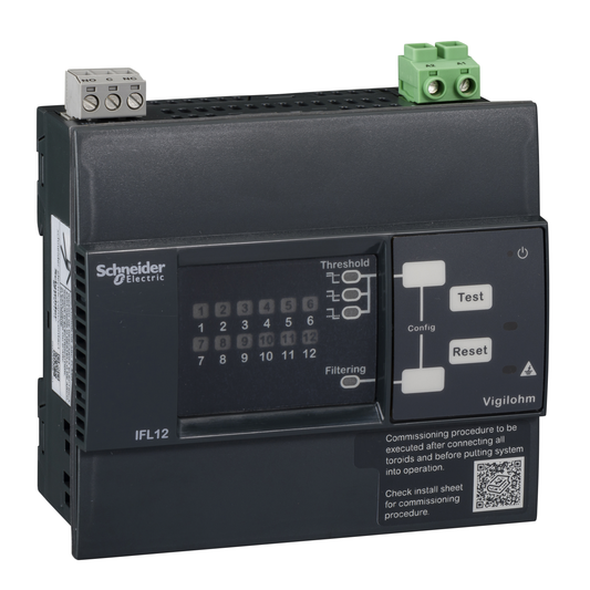 Schneider Electric-IMDIFL12-Vigilohm - localisateur automatique d'isolement - 12 voies - 110-440VCA/CC