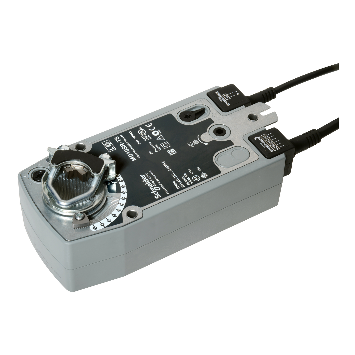 Schneider Electric-MD10SR-TS-Moteur 24V/230V 10Nm signal TOR avec ressort de rappel + fin de course registre