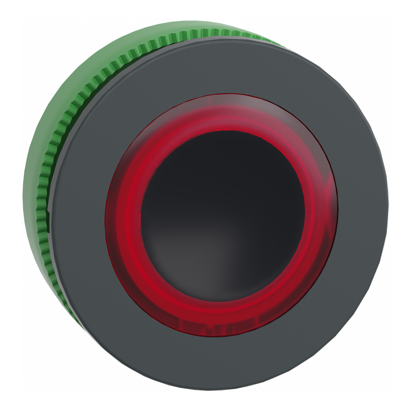 Schneider Electric-ZB5FW943-Harmony XB5 - tête bouton poussoir lum DEL - flush - anneau - rouge