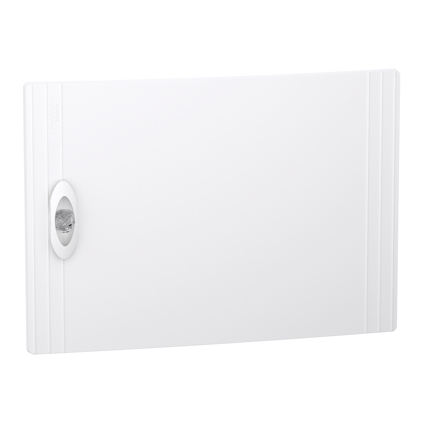 Schneider Electric-LVSXDP118-PrismaSeT XS - Porte pleine RAL9003 pour coffret encastré 1 rangée 18 modules