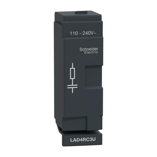 Schneider Electric-LAD4RC3U-TeSys D - module d'antiparasitage - circuit RC - 110..240Vca