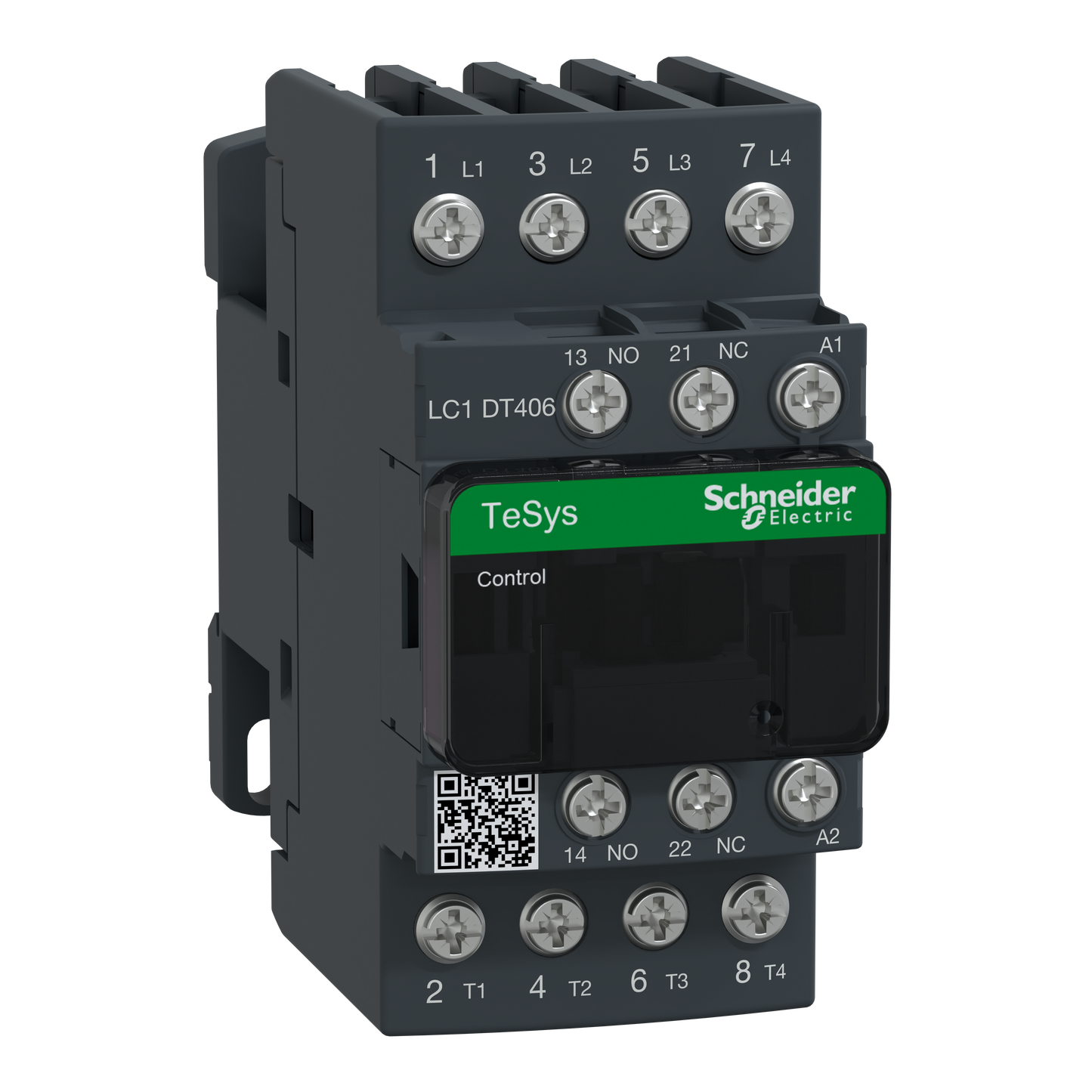 Schneider Electric-LC1DT406M7-TeSys LC1D - contacteur - 4P - AC-1 440V - 40A - bobine 220Vca
