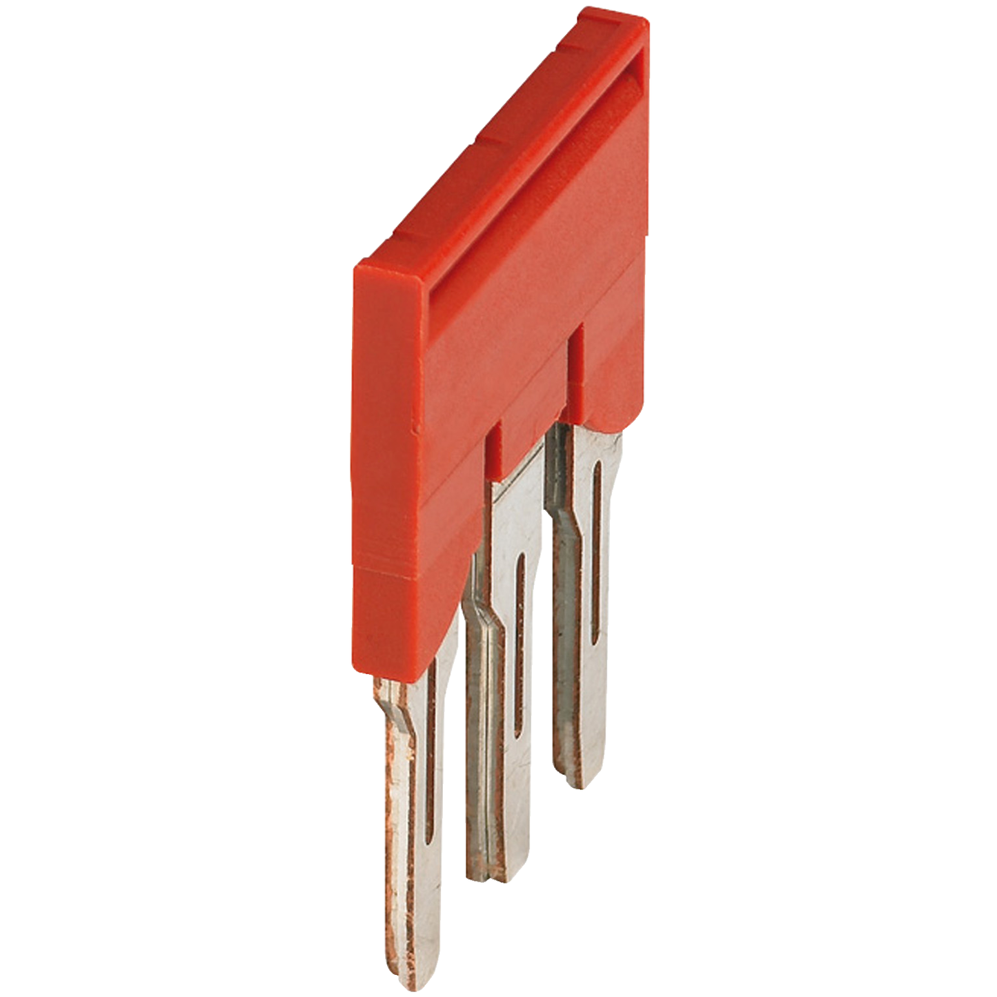 Schneider Electric-NSYTRAL63-Pont enfichable - 3 points - pour bornes 6mm² - rouge