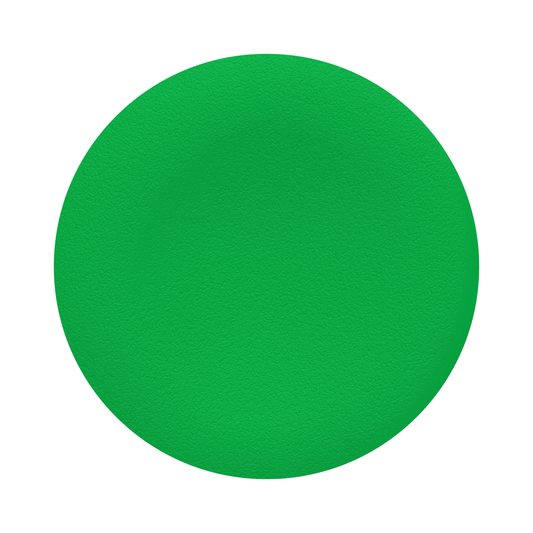 Schneider Electric-ZBA3-Harmony cabochon lisse -vert pour poussoir rond Ø22